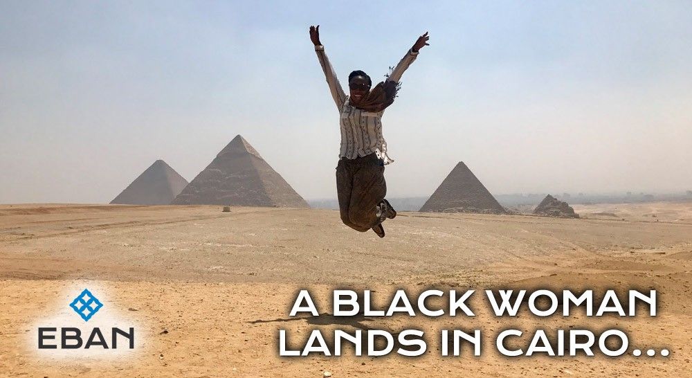 a black woman lands in cairo