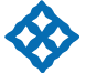 Eban adinkra blue