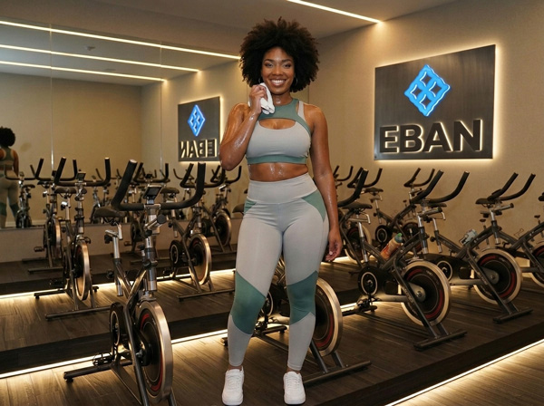 Ebane after spin class