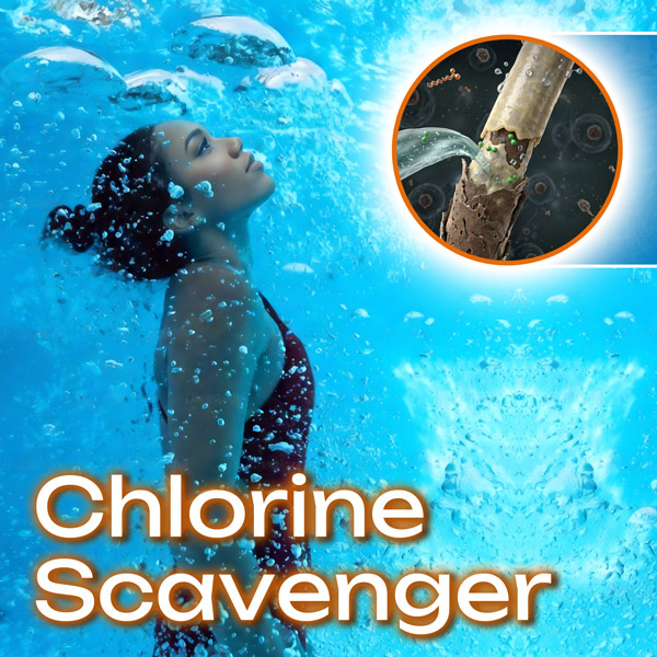 activity swimming chlorine scavenger